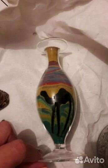 Сувенир из жарких стран - картина из песка