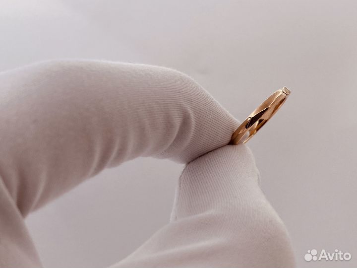 Золотое Кольцо 585 пробы с бриллиантом. Рассрочка