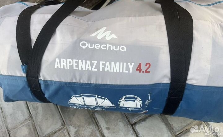 Палатка 4 х местная бу