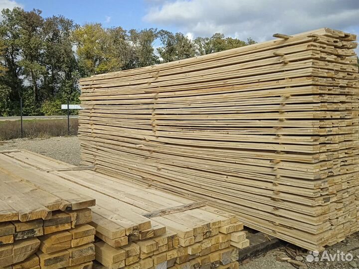 Доска дюймовая 25х100х3000 мм, ту, сорт 2