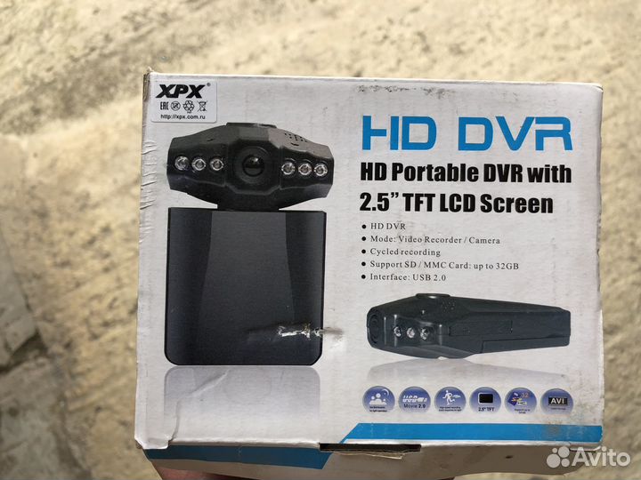 Видеорегистратор Hd Portable Dvr With 2.5 Tft Lcd