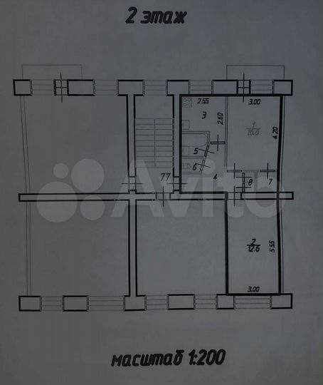 2-к. квартира, 46,2 м², 2/5 эт.