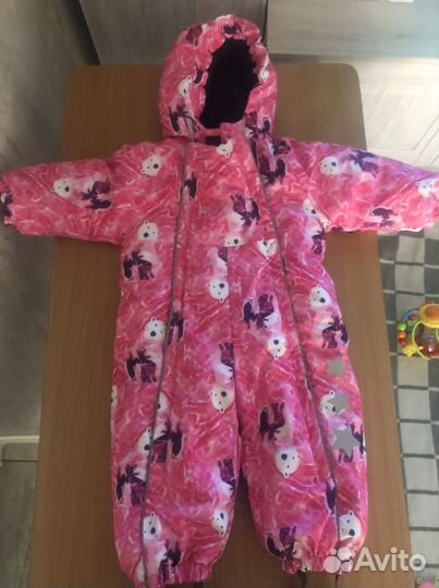 Зимний комбинезон для девочки