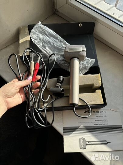 Микрофон JVC ретро СССР советский