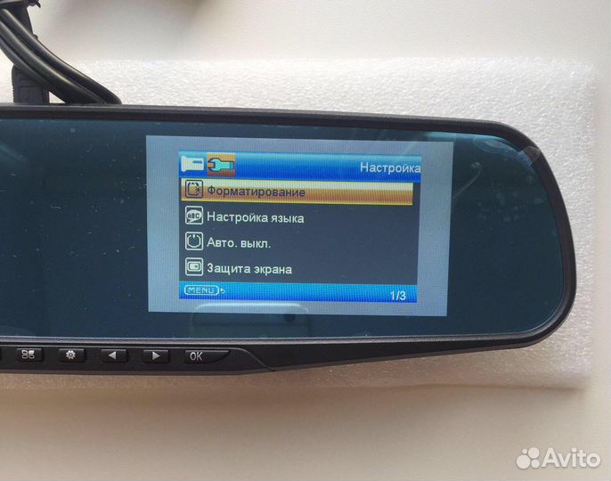 Зеркало видеорегистратор с камерой заднего вида