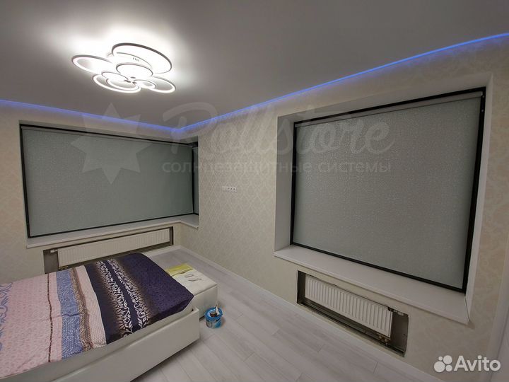 Рулонные шторы свободновисящие