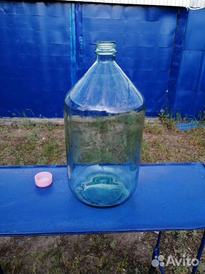 Бутылка стеклянная 20 литров