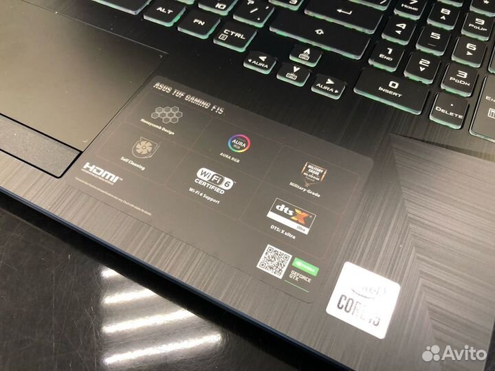 Game asus 15 IPS Core i5-10300/GTX 1650/512Gb/16Gb