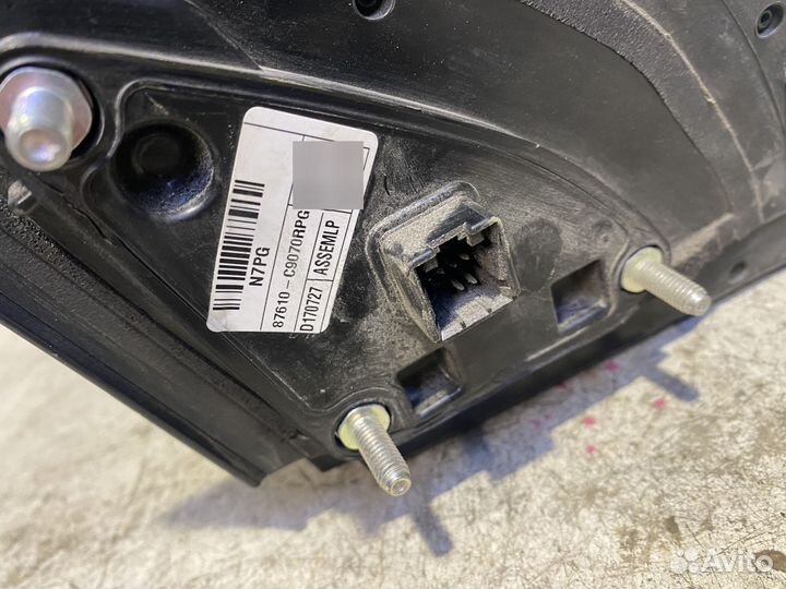 Hyundai Creta с 2016 - Зеркало левое, 6 контактов