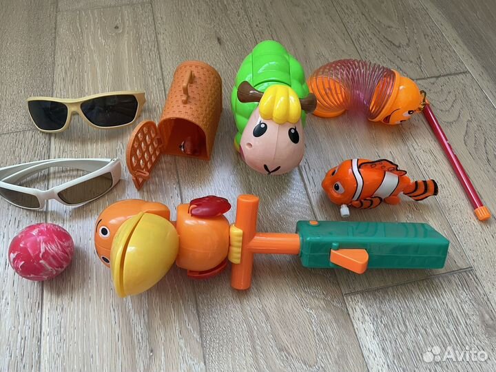 Игрушки пакетом для девочки