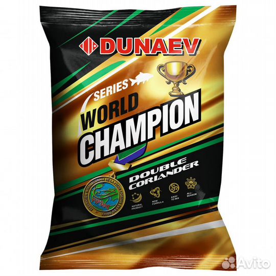 Прикормка Dunaev champion double coriandre