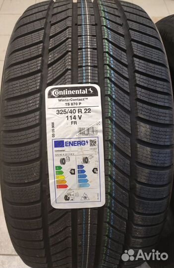 Continental WinterContact TS 870 P 285/45 R22 и 325/40 R22