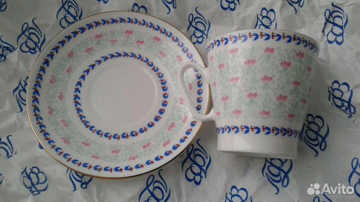 Чашка c блюдцем лфз