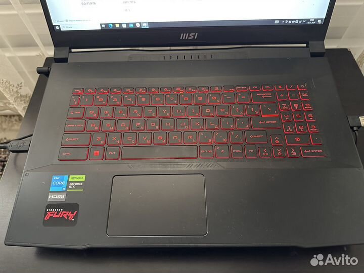 Игровой ноутбук MSI Katana 17