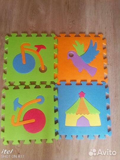 Коврик пазл