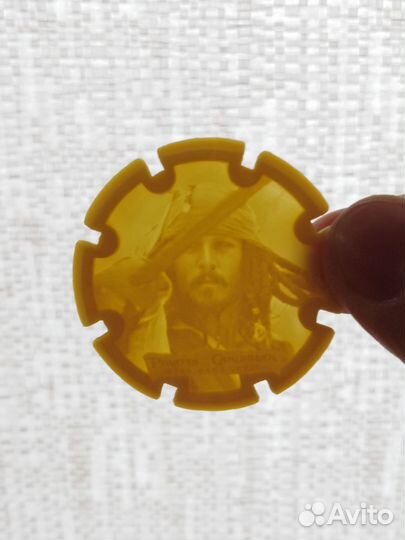 Фишка/Кэпс 'Пираты Карибского Моря' Джэк Воробей