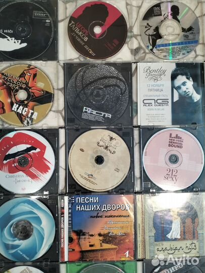 Cd диски, лицензия, импорт. 47шт
