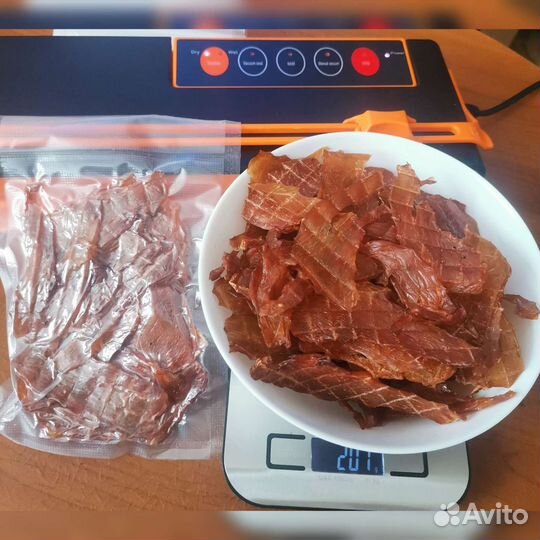 Мясные чипсы, джерки
