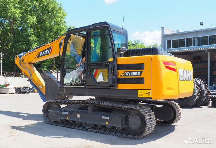 Гусеничный экскаватор Sany SY135C, 2024