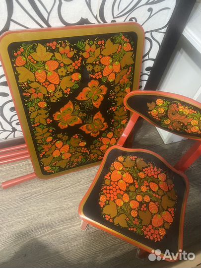 Детский столик и стульчик