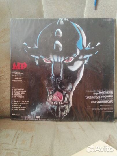 MP(metal priests) bursting out 1986