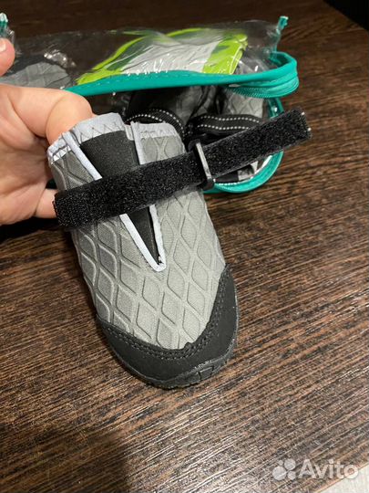 Обувь для собак Triol L, серые, 60х55х50 мм