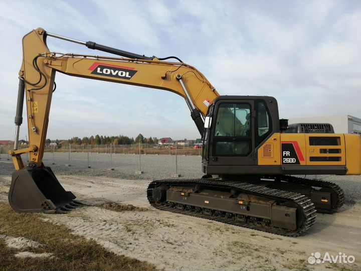 Гусеничный экскаватор Lovol FR260D, 2022