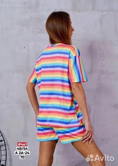 Пижама 4 в 1 48р до 54 размер