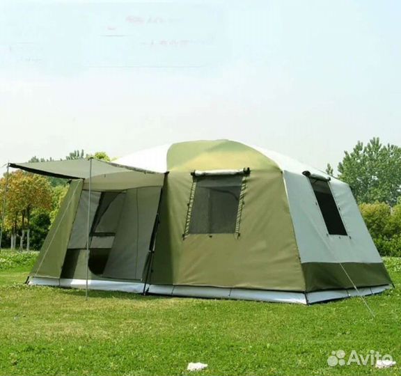 Палатка двухслойная 12-х местная 5210