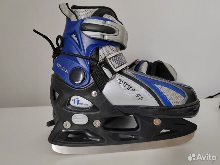 Коньки хоккейные подростковые
