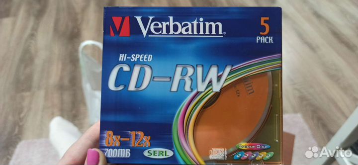 Диски CD RW, DVD-RW