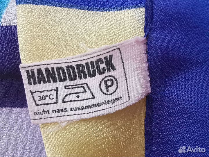 Krepp kapat платок Винтаж