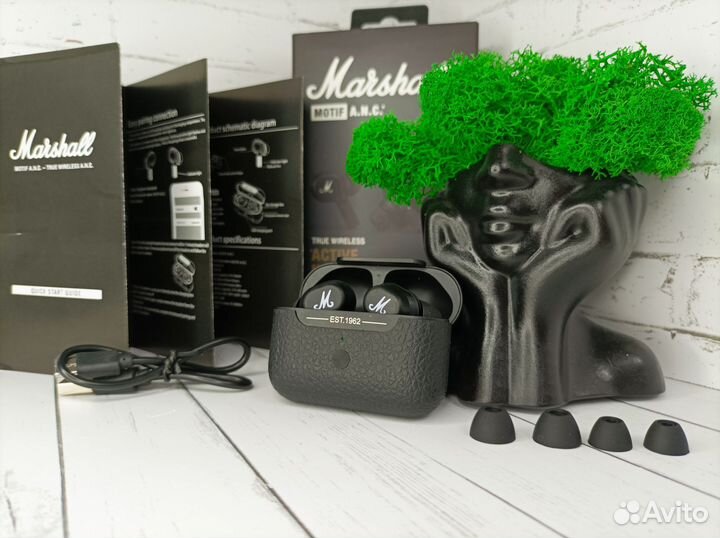 Наушники marshall motif anc