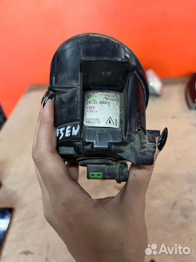 Фара противотуманная левая Nissan X-Trail NT30