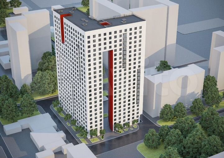 3-к. квартира, 74,3 м², 4/24 эт.