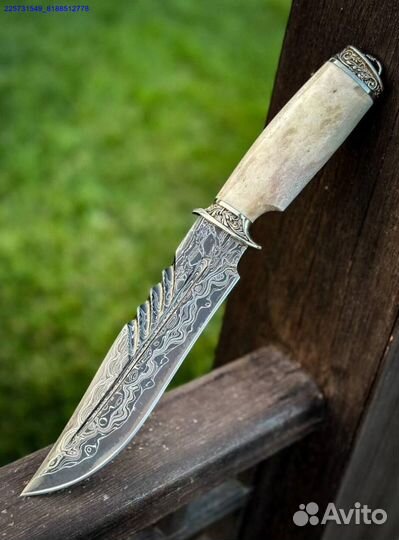 Нож Дамаск рог лося (Арт.85205)