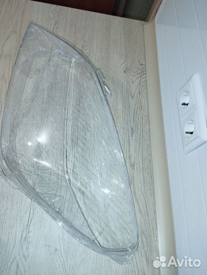 Стекло фары opel astra h левое