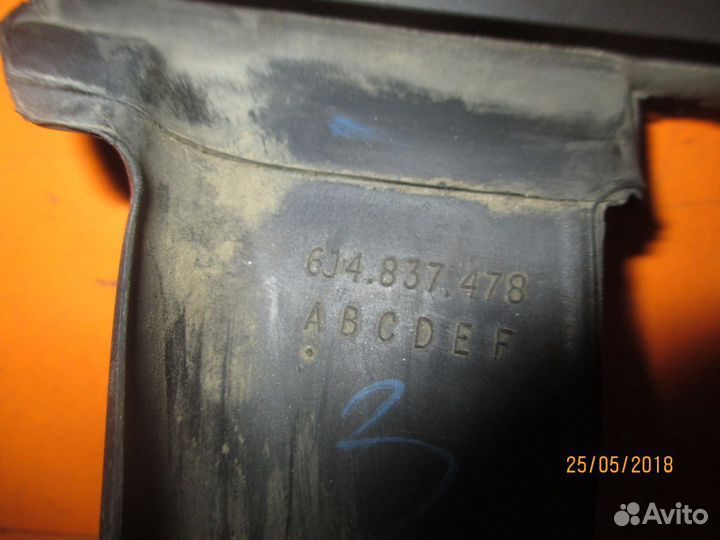 Накладка стекла переднего правого Seat Ibiza Ибица