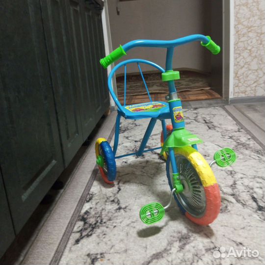 Детский трехколесный велосипед бу