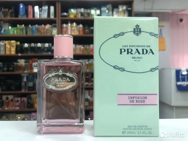 Парфюм Женский Prada Infusion De Rose Прада Инфузи