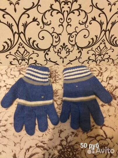 Шапка варежки перчатки