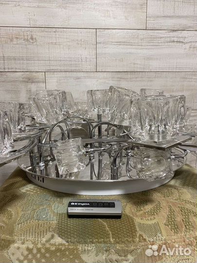 Люстра потолочная с пультом