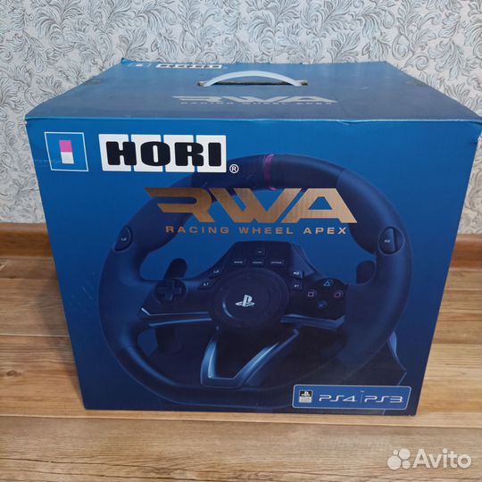Руль Hori Racing Wheel Apex черный