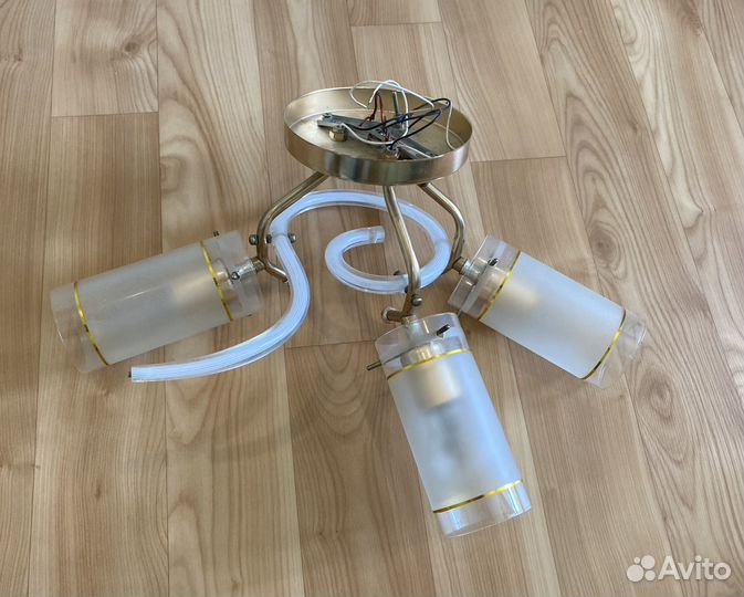 Люстры 3 вида