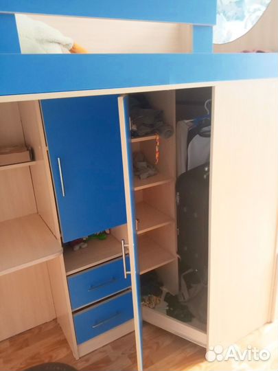 Стенка с чердаком