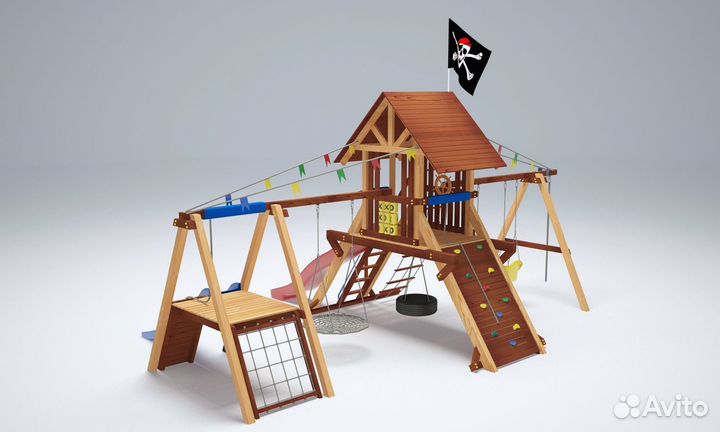 Детская площадка для всей семьи Савушка Люкс 8