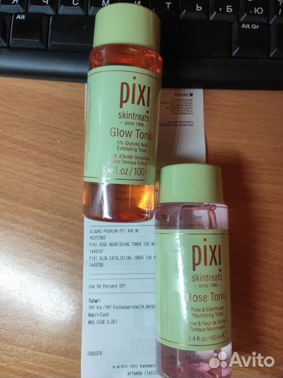 Новые тоники Pixi