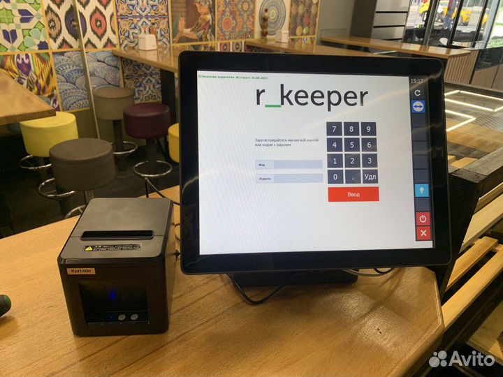 Кипер айко под ключ для кафе F128