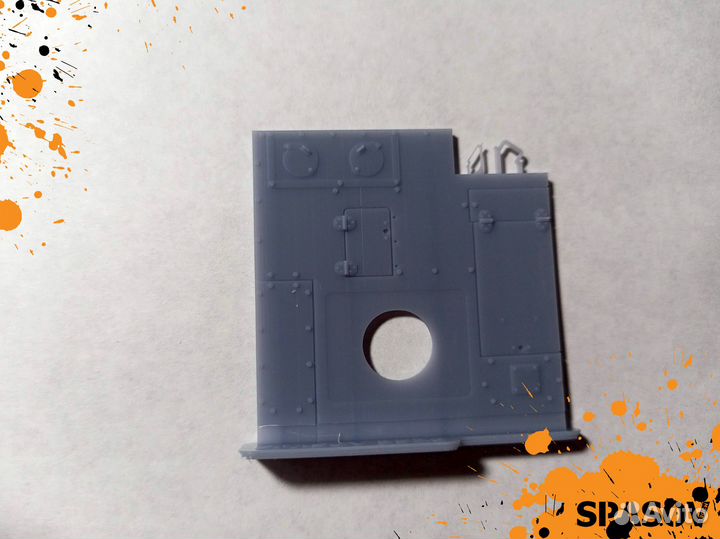 ZV Плита моторного отделения Т-26 (раннего типа)