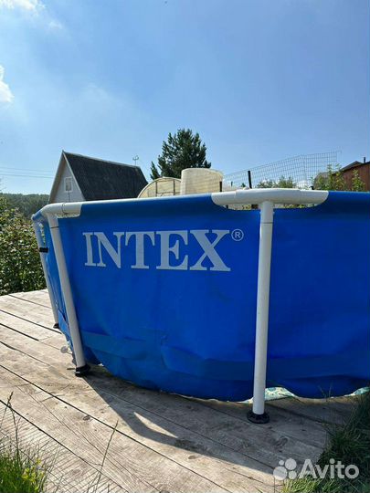 Каркасный бассейн бу